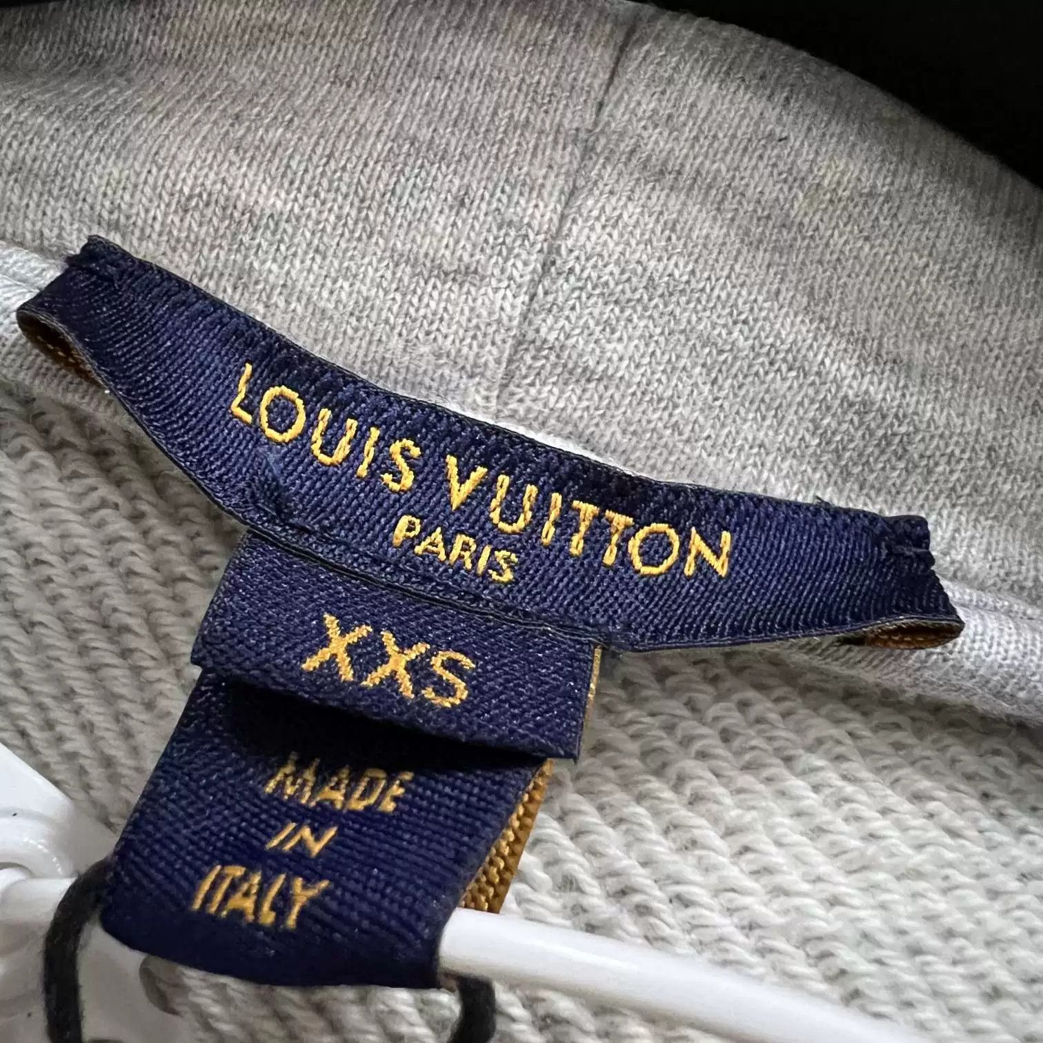 Louis Vuitton Louis Vuitton Gray Short Hoodie Size XXS / US 00 / IT 34 - 6 Thumbnail