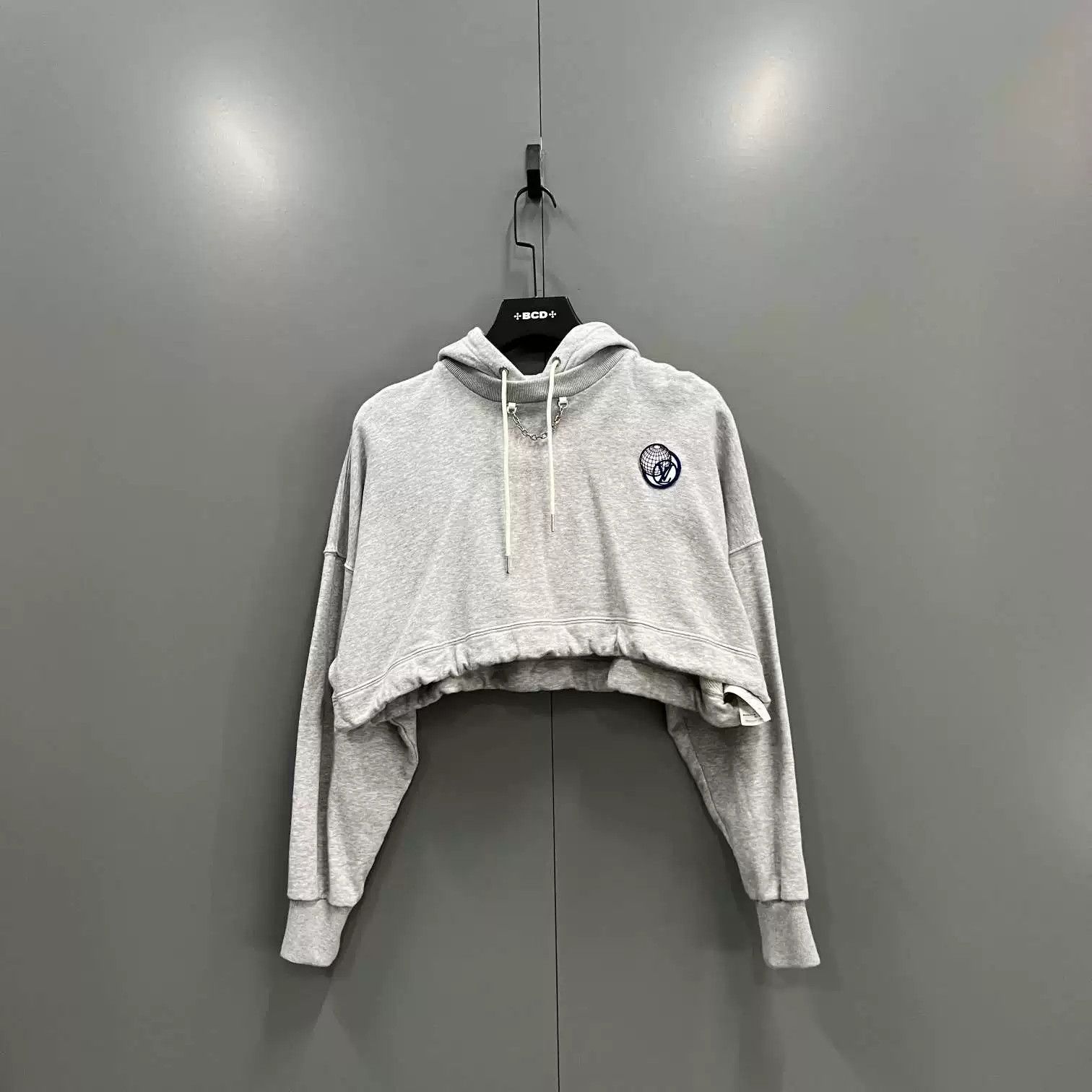 Louis Vuitton Louis Vuitton Gray Short Hoodie Size XXS / US 00 / IT 34 - 2 Thumbnail