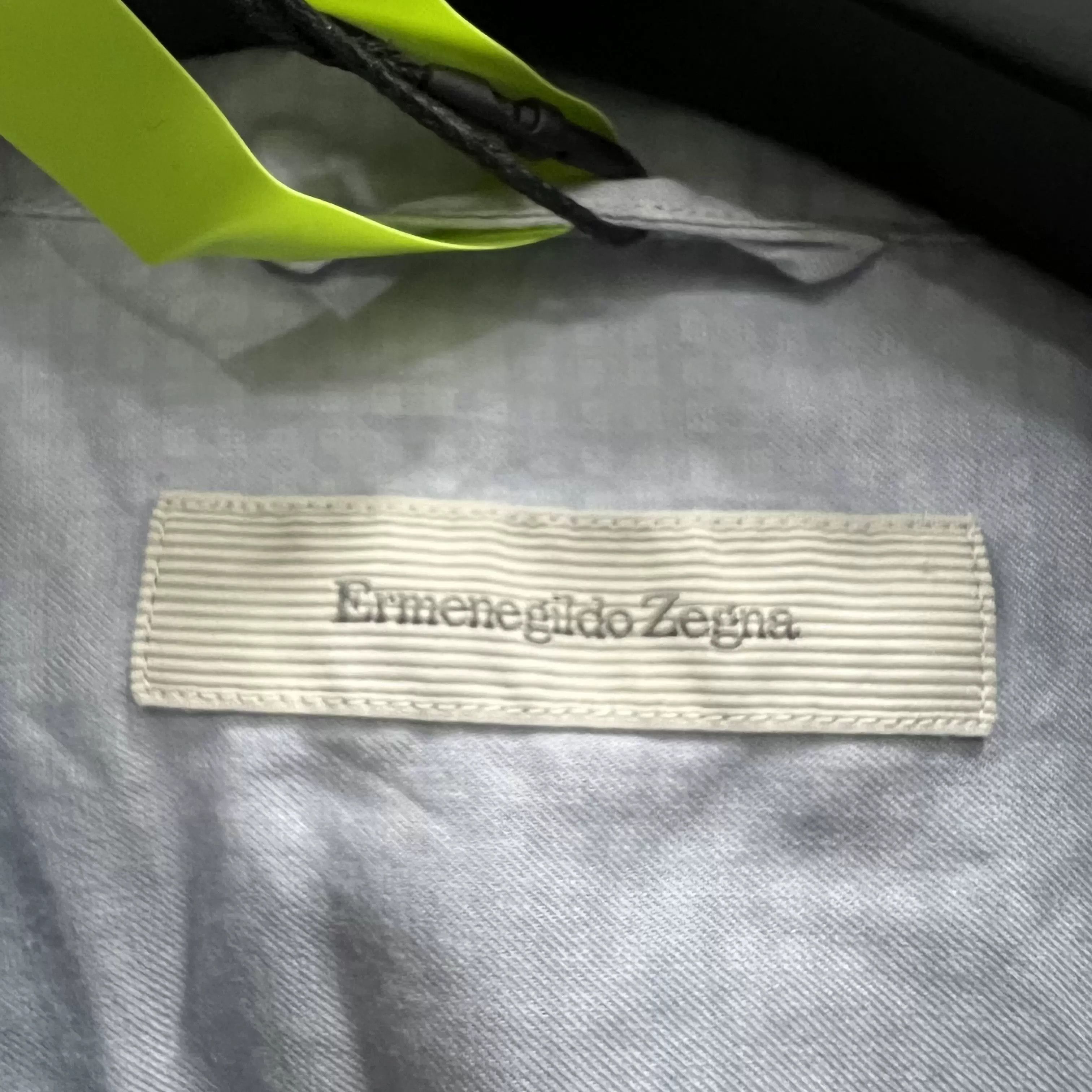 Ermenegildo Zegna Zegna Light Blue Short-Sleeve Shirt Size US XL / EU 56 / 4 - 4 Thumbnail