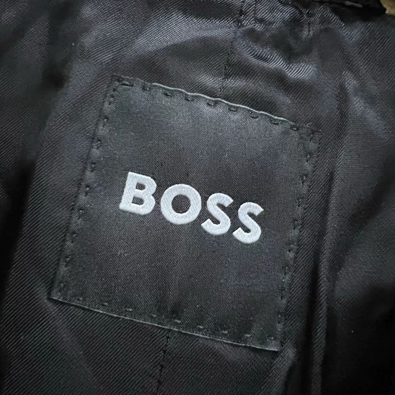 Hugo Boss BOSS Solid Single-Breasted Lapel Coat Size US L / EU 52-54 / 3 - 3 Thumbnail