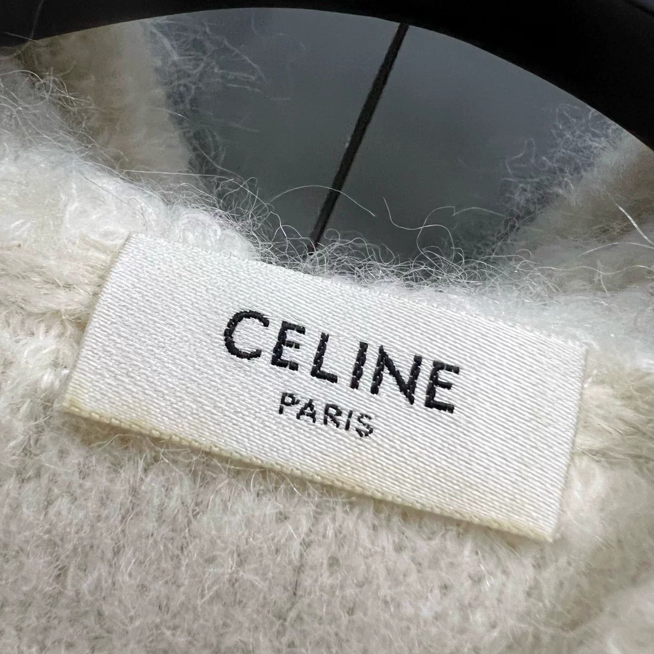 Celine Celine White XS Hoodie Size XS / US 0-2 / IT 36-38 - 2 Thumbnail