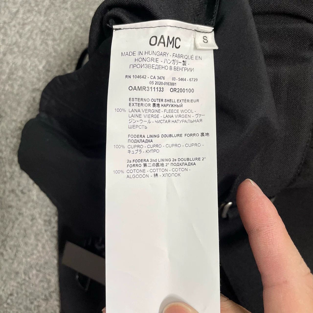 OAMC OAMC Black Zip Trousers Size US 26 / EU 42 - 3 Thumbnail