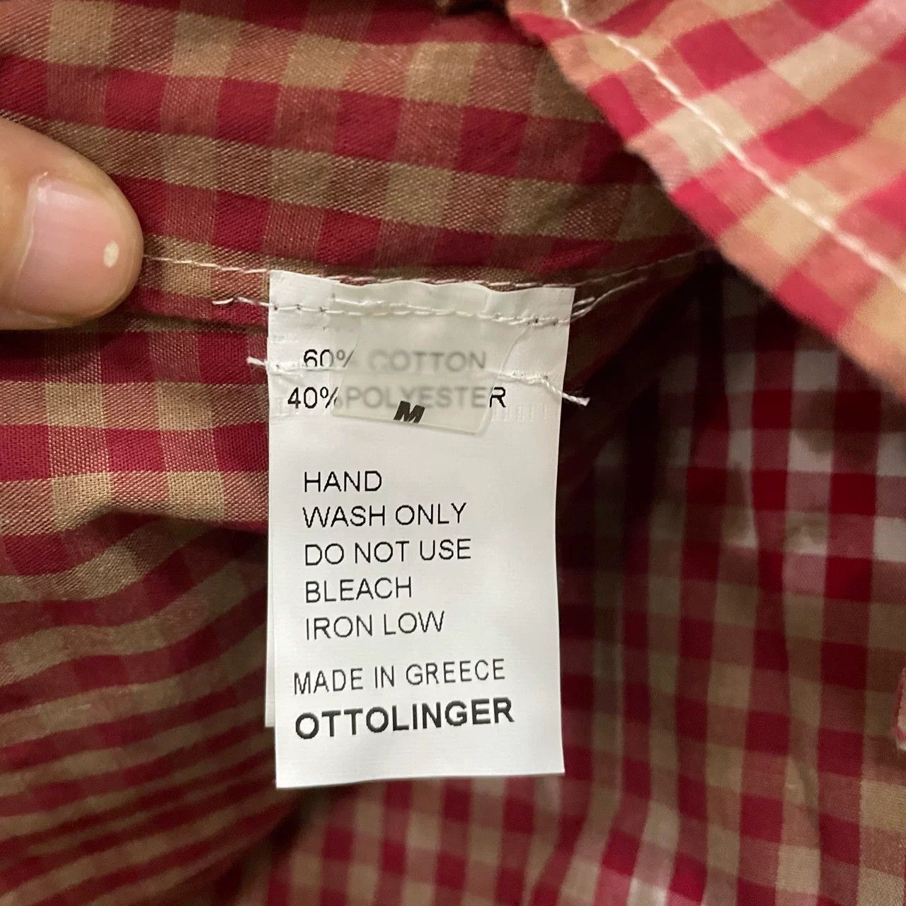 Ottolinger OTTOLINGER Plaid Color Block Shirt Size M / US 6-8 / IT 42-44 - 5 Thumbnail