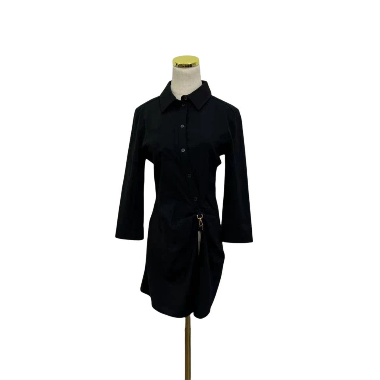 Jacquemus JACQUEMUS Black Long Shirt Size XS / US 0-2 / IT 36-38 - 5 Thumbnail