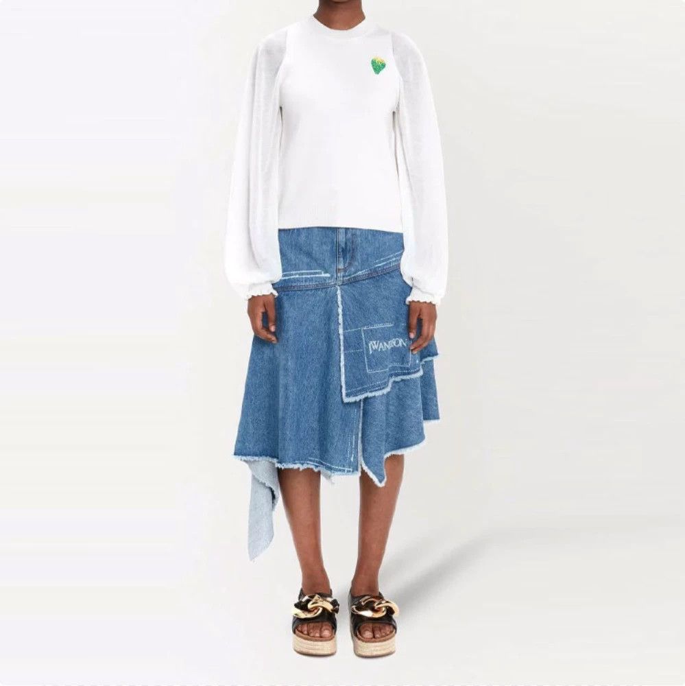 JW Anderson JW Anderson Irregular Denim Skirt Size 38" / US 16 / IT 52 - 3 Thumbnail