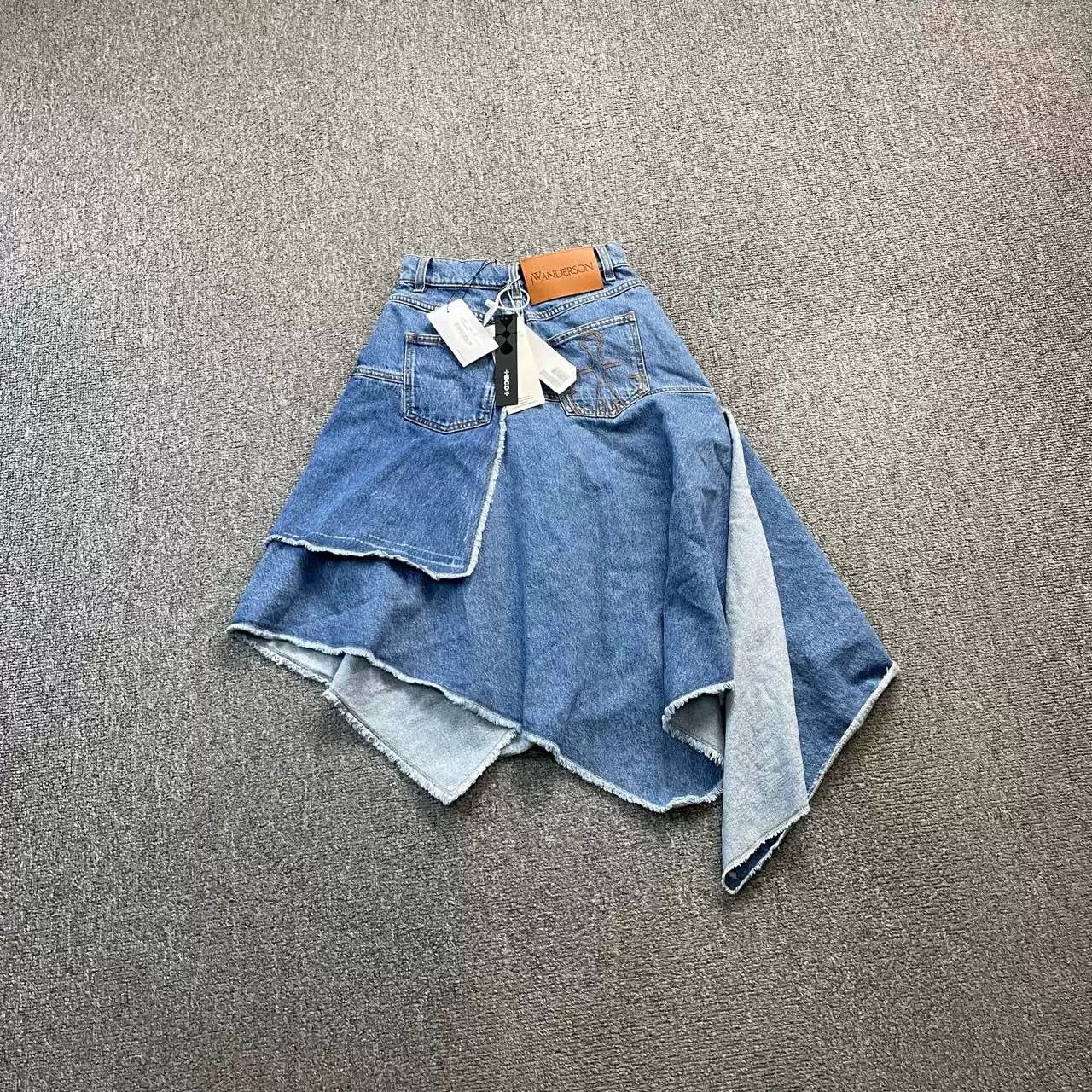 JW Anderson JW Anderson Irregular Denim Skirt Size 38" / US 16 / IT 52 - 2 Thumbnail