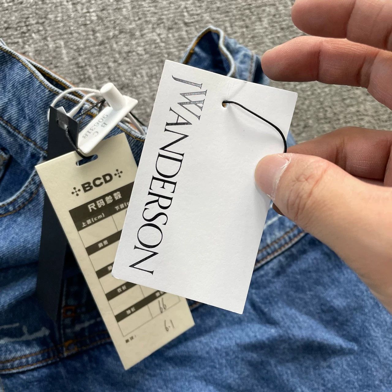 JW Anderson JW Anderson Irregular Denim Skirt Size 38" / US 16 / IT 52 - 6 Thumbnail