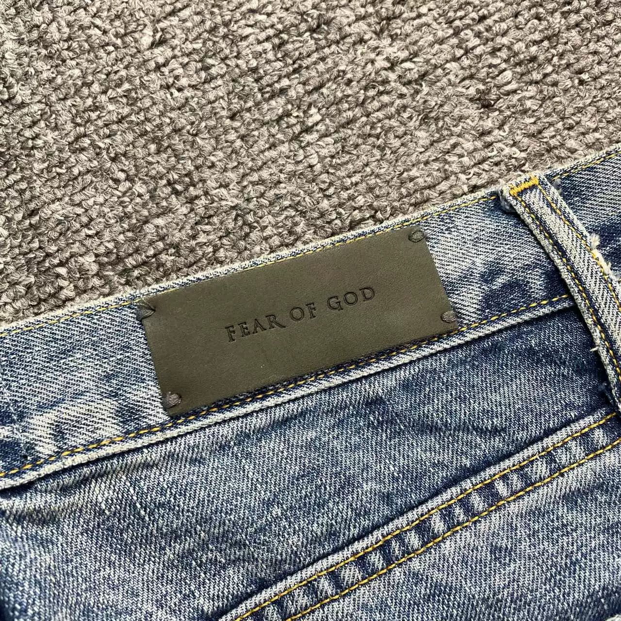 Fear of God Fear Of God FOG Blue Jeans Size 31 Size US 31 - 6 Thumbnail