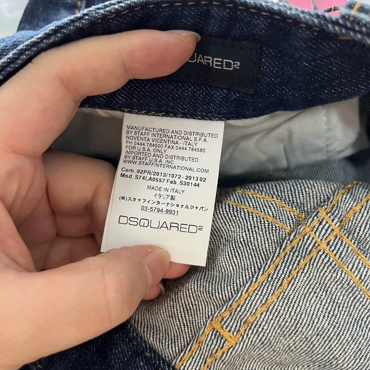 Dsquared2 DSQUARED2 Blue Jeans Size US 30 / EU 46 - 4 Thumbnail
