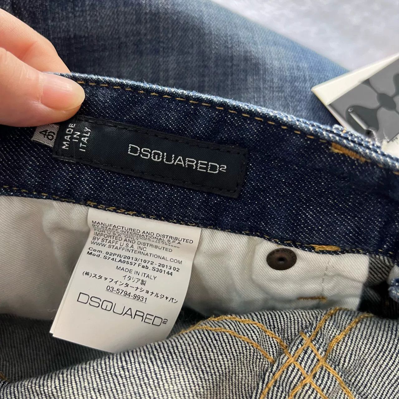 Dsquared2 DSQUARED2 Blue Jeans Size US 30 / EU 46 - 3 Thumbnail