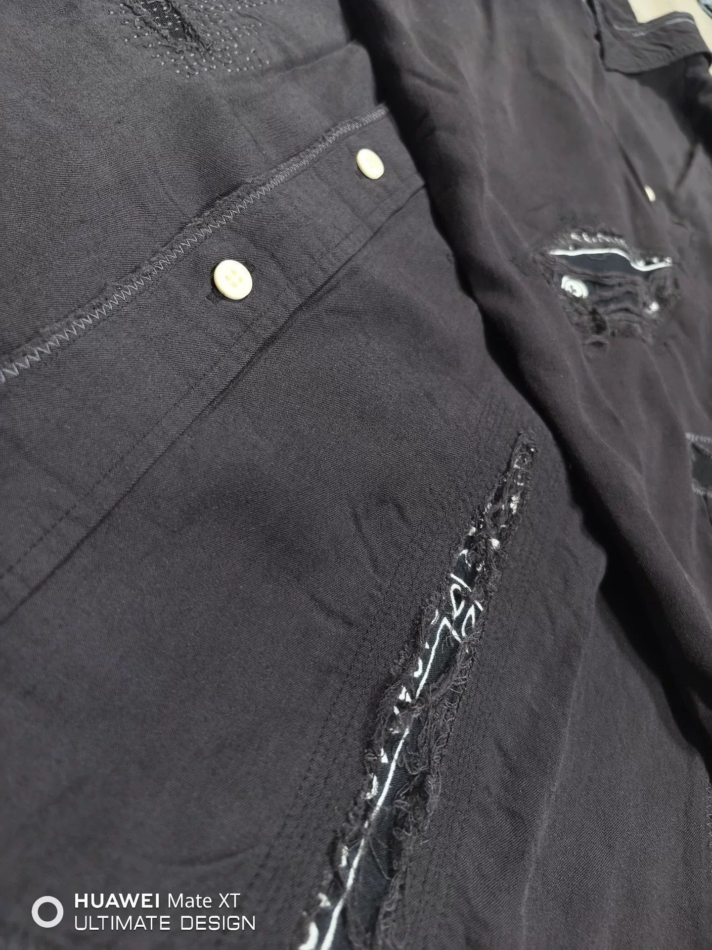Visvim VISVIM 20SS MAINSAIL SHIRT L/S CRASH Size US S / EU 44-46 / 1 - 2 Thumbnail