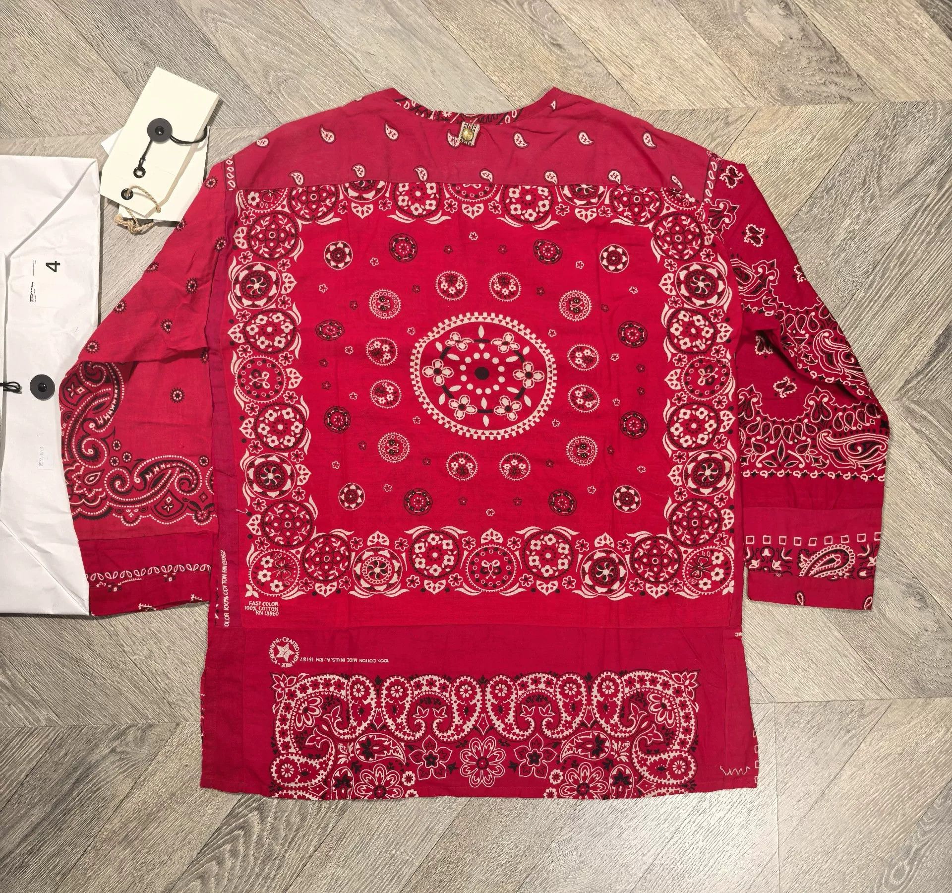 Visvim Visvim 16SS Kerchief Tunic W Size XL / US 12-14 / IT 48-50 - 3 Thumbnail