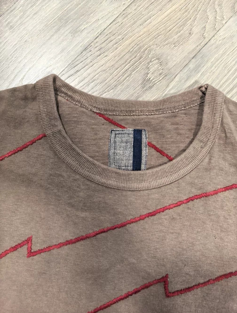 Visvim VISVIM 16SS ICT Embroidery Mud Crew Tee Size US L / EU 52-54 / 3 - 4 Thumbnail