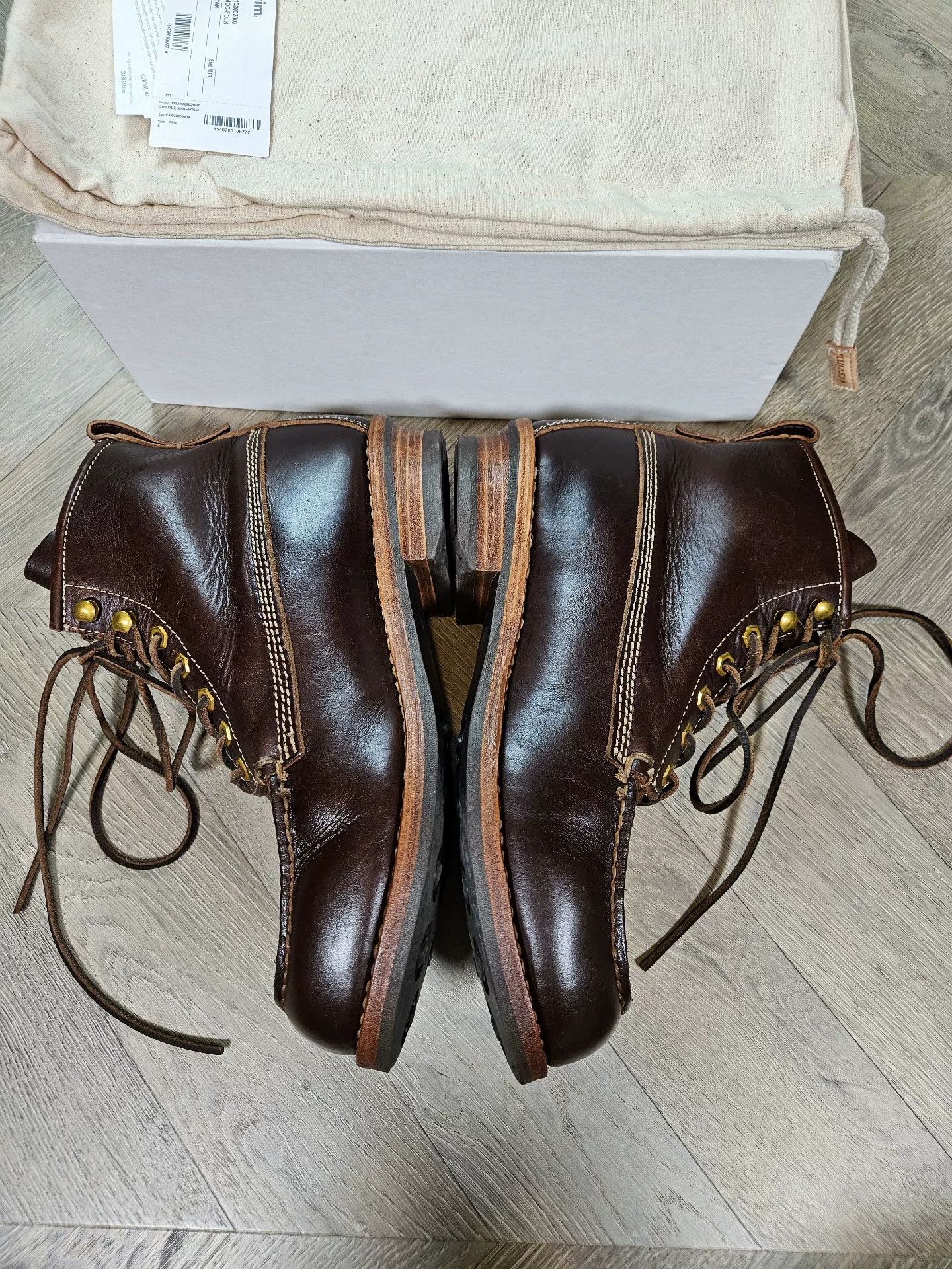 Visvim Visvim 22SS Cradle Moc-Folk Boots Size US 11 / EU 44 - 3 Thumbnail