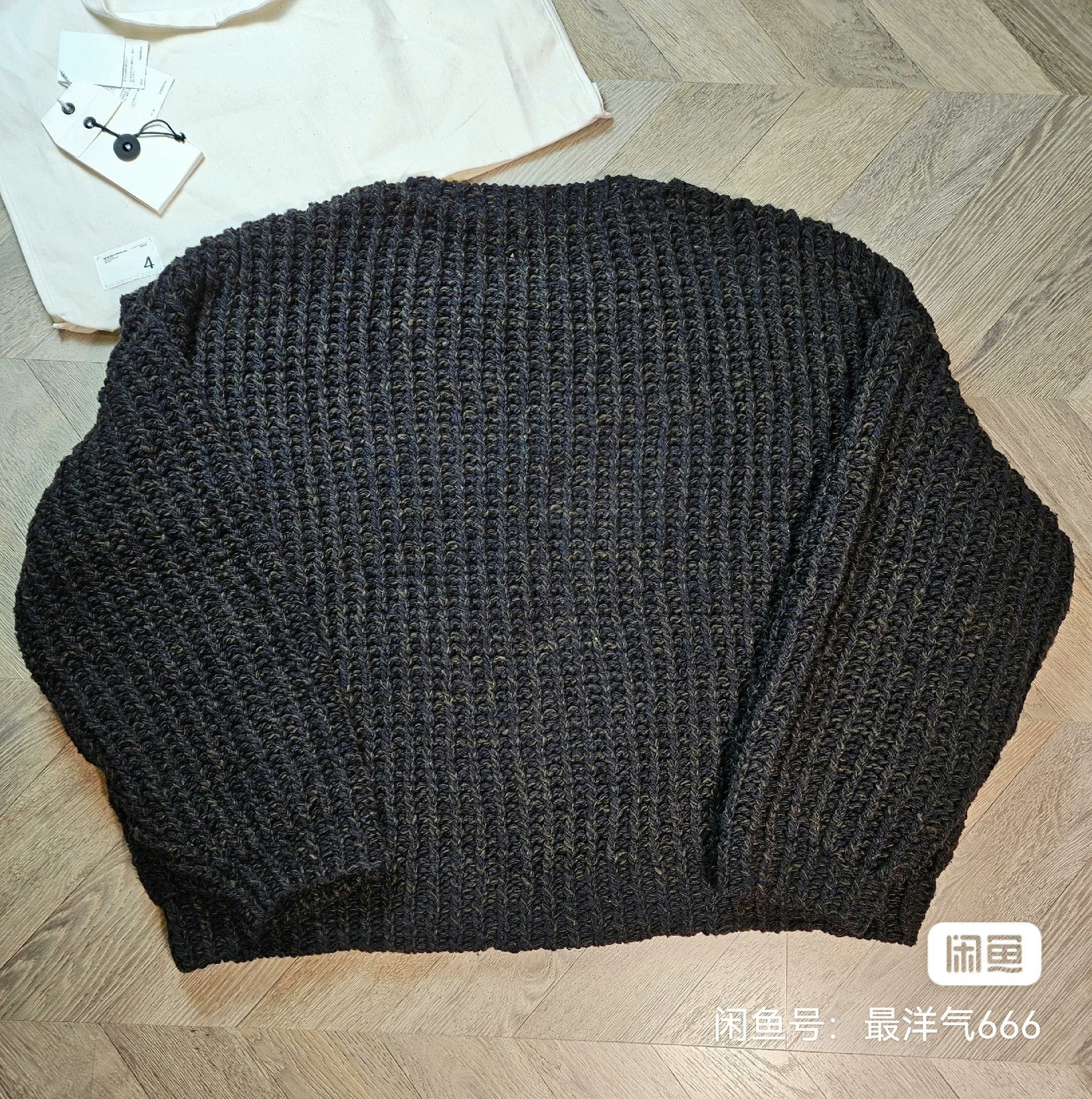 Visvim VISVIM 20AW AMPLUS HAND-KNIT CREW Size US XL / EU 56 / 4 - 4 Thumbnail