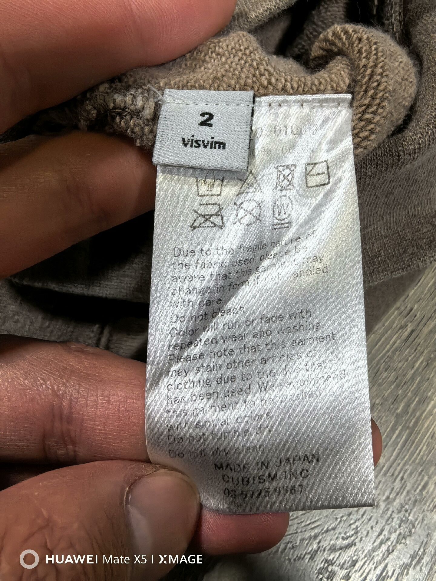 Visvim VISVIM JUMBO SWEAT CREW (N.D.) Size US M / EU 48-50 / 2 - 5 Thumbnail
