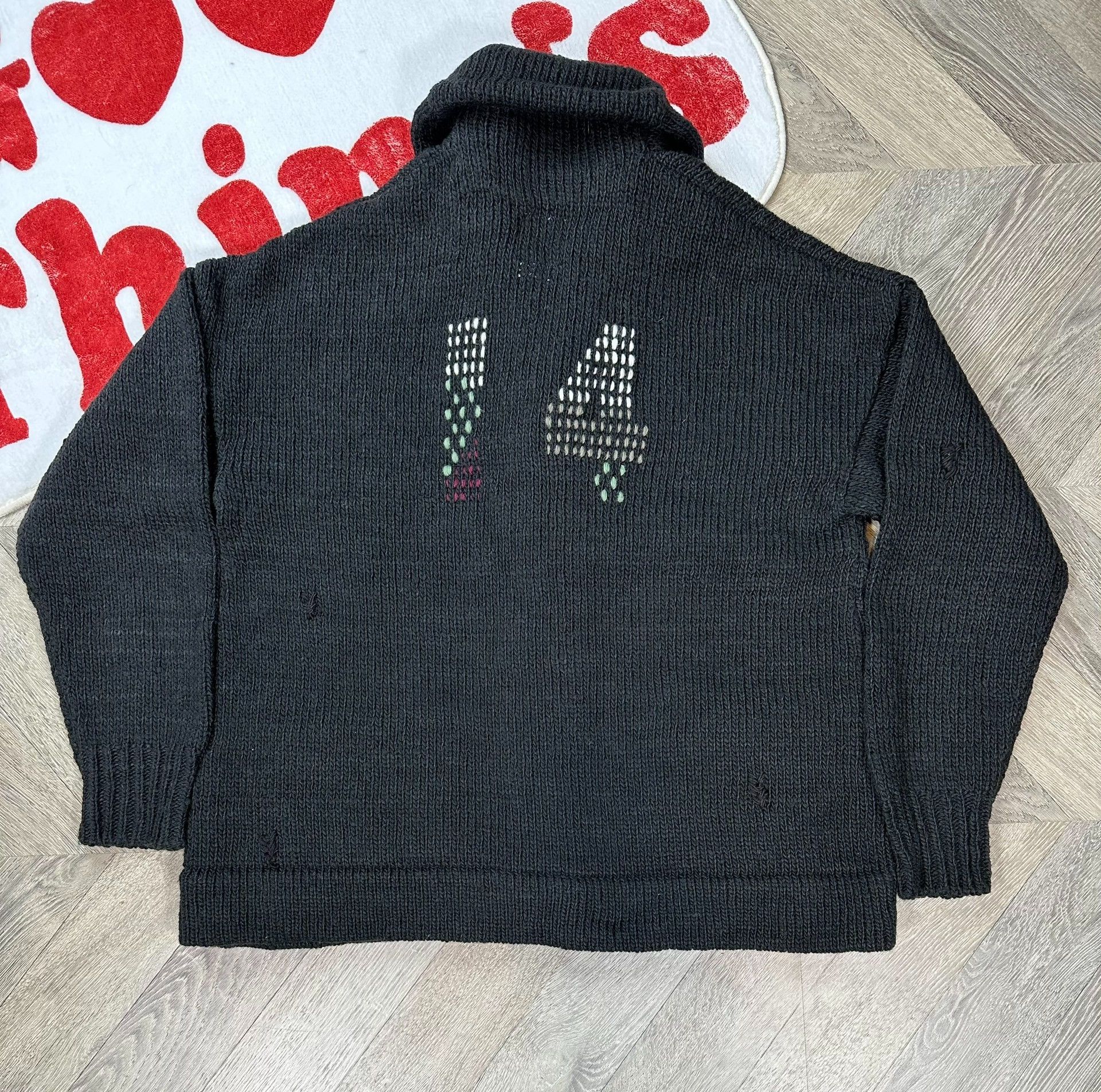Visvim Visvim 19AW Cowinchan Hand Knit Size US L / EU 52-54 / 3 - 5 Thumbnail