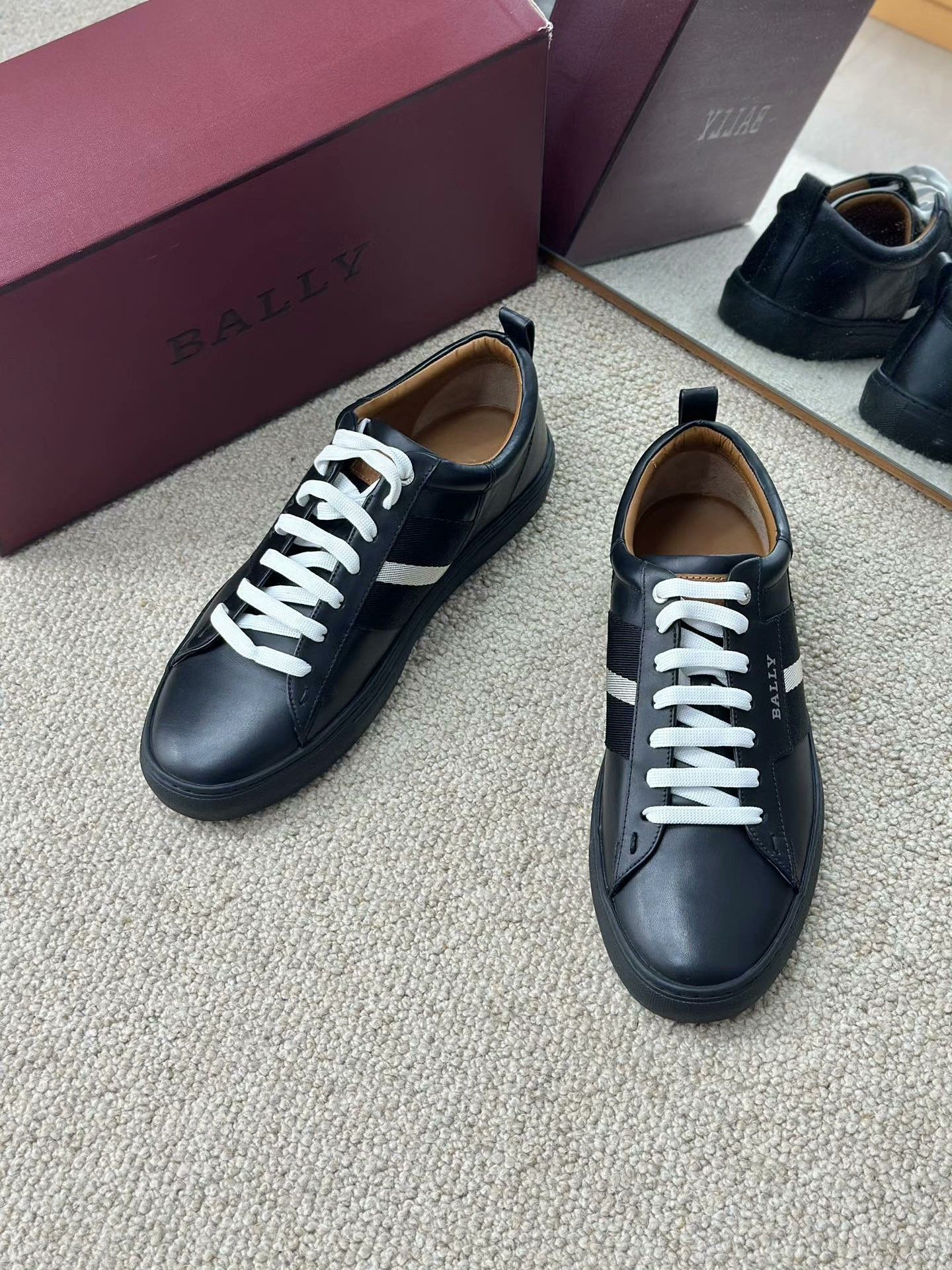 Bally BALLY Men's Casual Sneakers Size US 10.5 / EU 43-44 - 2 Thumbnail
