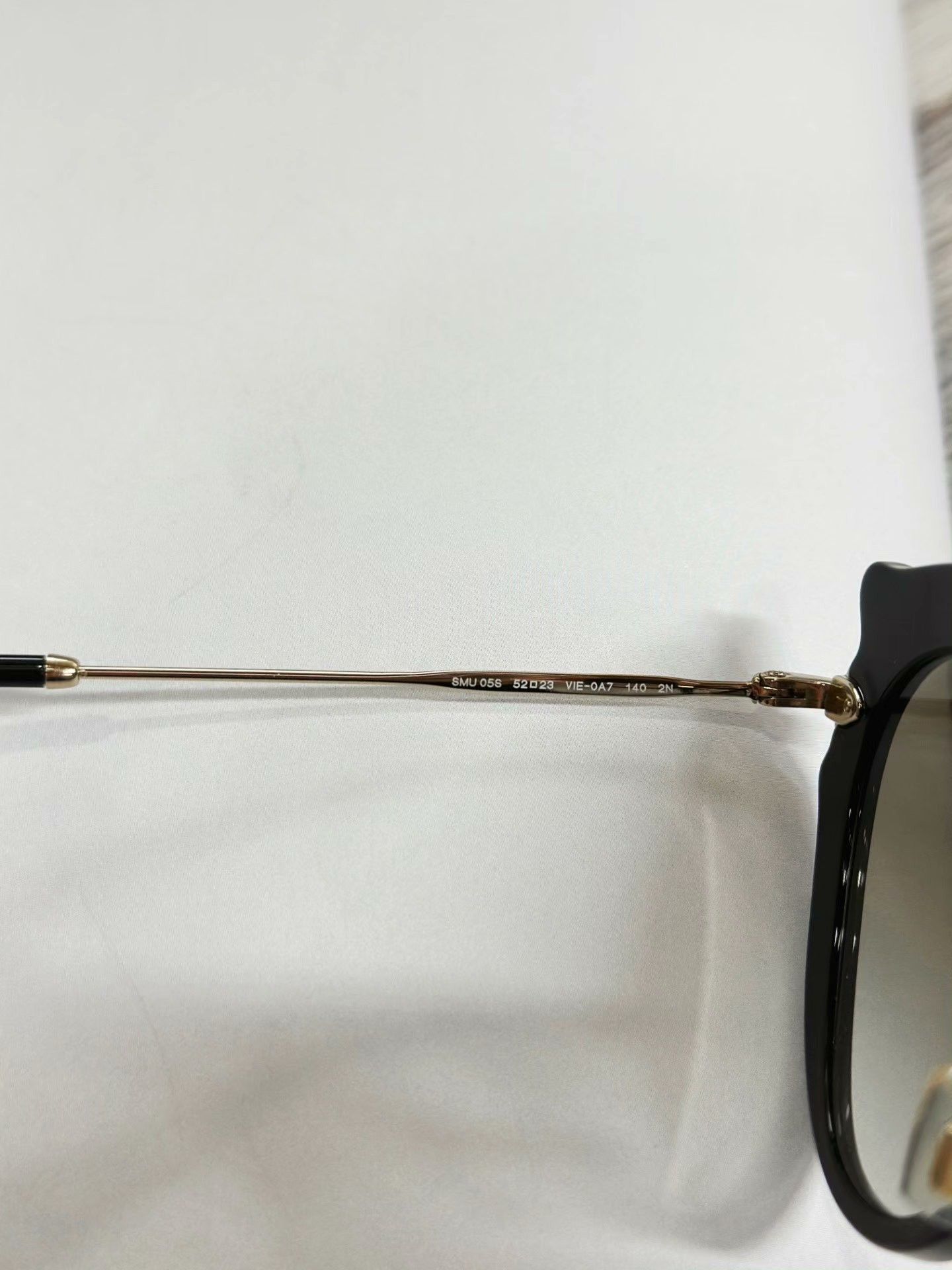 Miu Miu MIUMIU Black Irregular Casual Sunglasses Size ONE SIZE - 6 Thumbnail