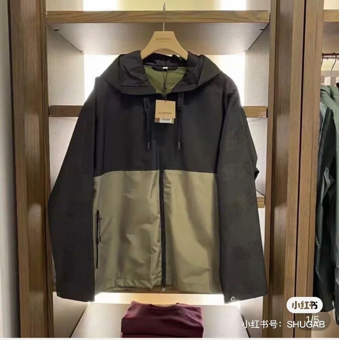 Burberry Burberry Colorblock Windbreaker Oversized Size US XXL / EU 58 / 5 - 3 Thumbnail