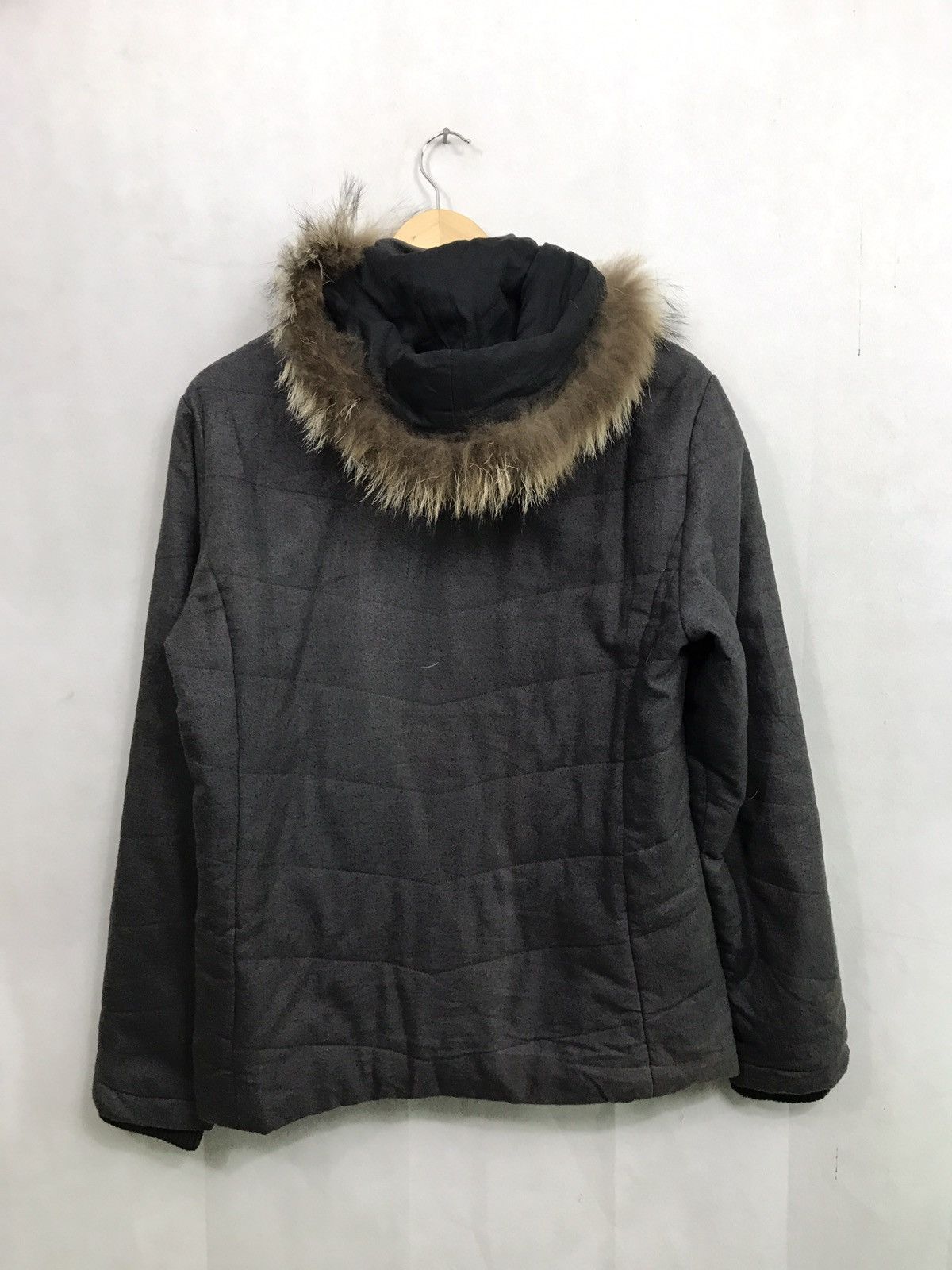 Katharine Hamnett London 🔊🔥FINAL DROP🔥NEED TO GONE TODAY💢Hamnet fur trim jacket Size US M / EU 48-50 / 2 - 4 Thumbnail