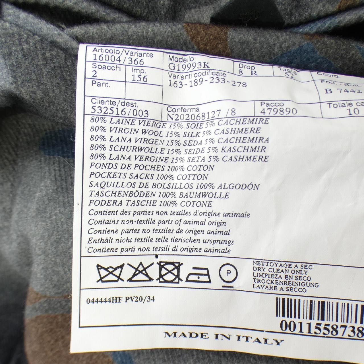 Hermes Hermes Hermes Cashmere Blend Jacket Textile Outerwear DUTY FREE for USA Size ONE SIZE - 3 Thumbnail