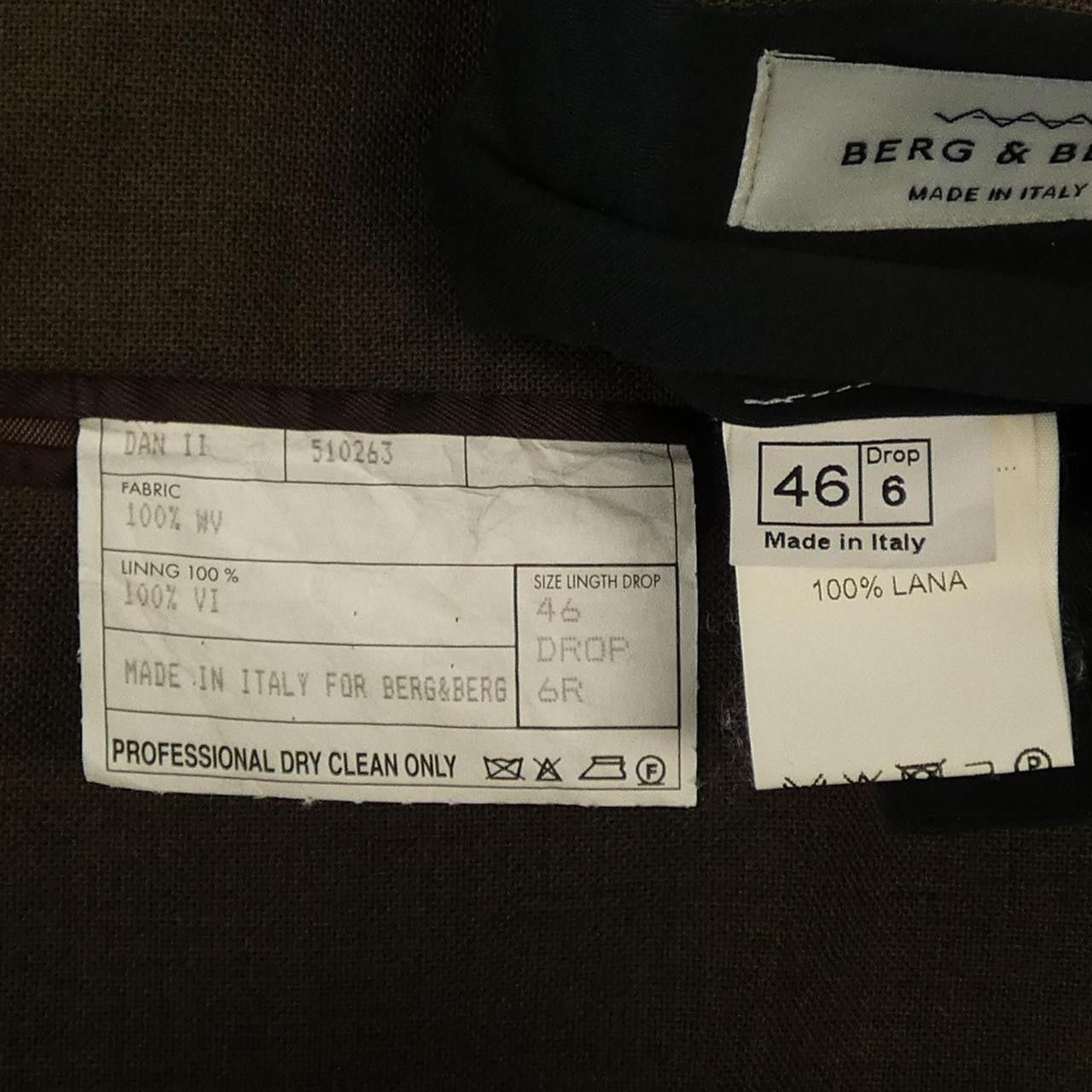 Other Other BERG&BERG Suit Textile Suits DUTY FREE for USA Size ONE SIZE - 3 Thumbnail