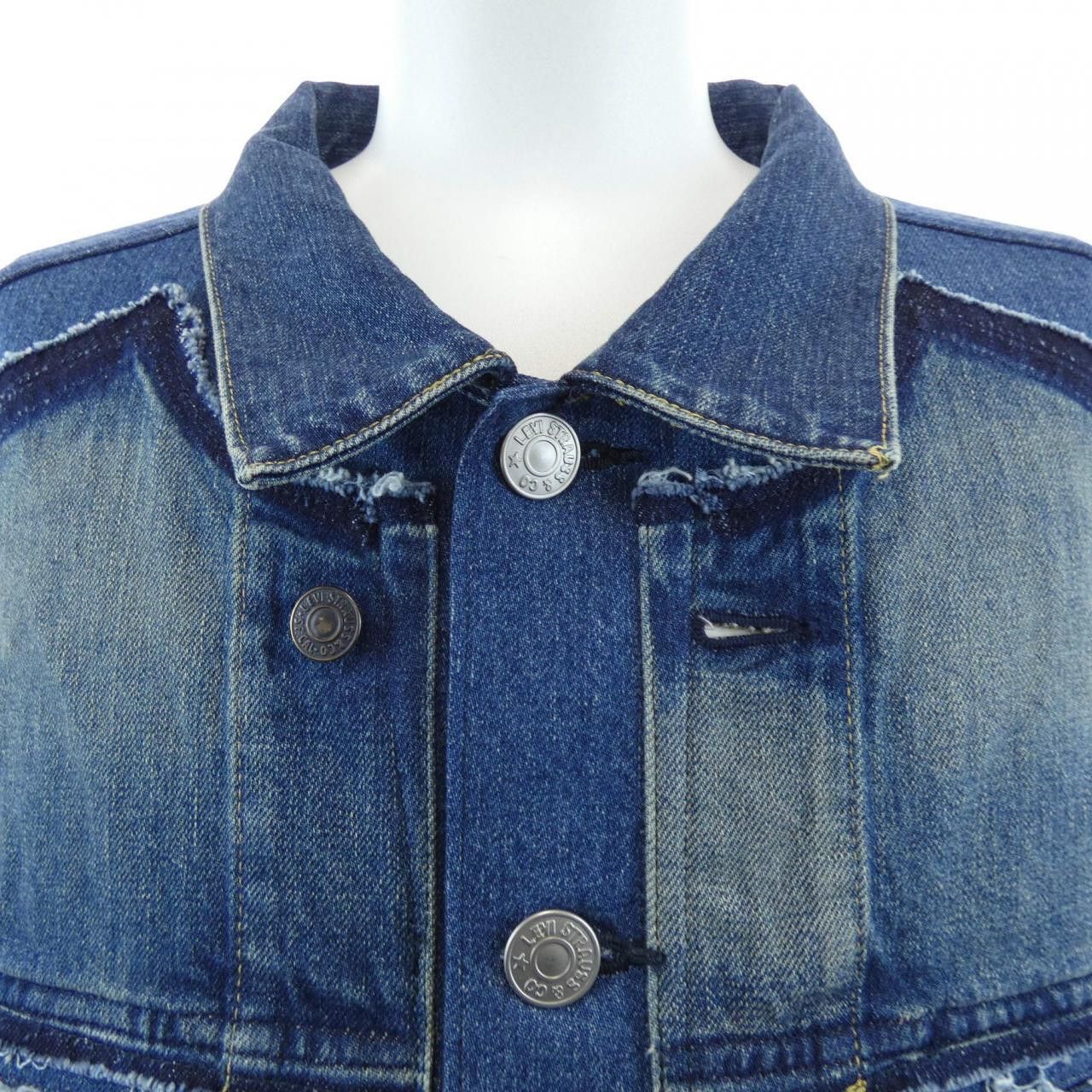 Junya Watanabe Junya Watanabe Junya Watanabe Denim Jacket Textile Outerwear JO-J202 DUTY FREE for USA Size ONE SIZE - 5 Thumbnail