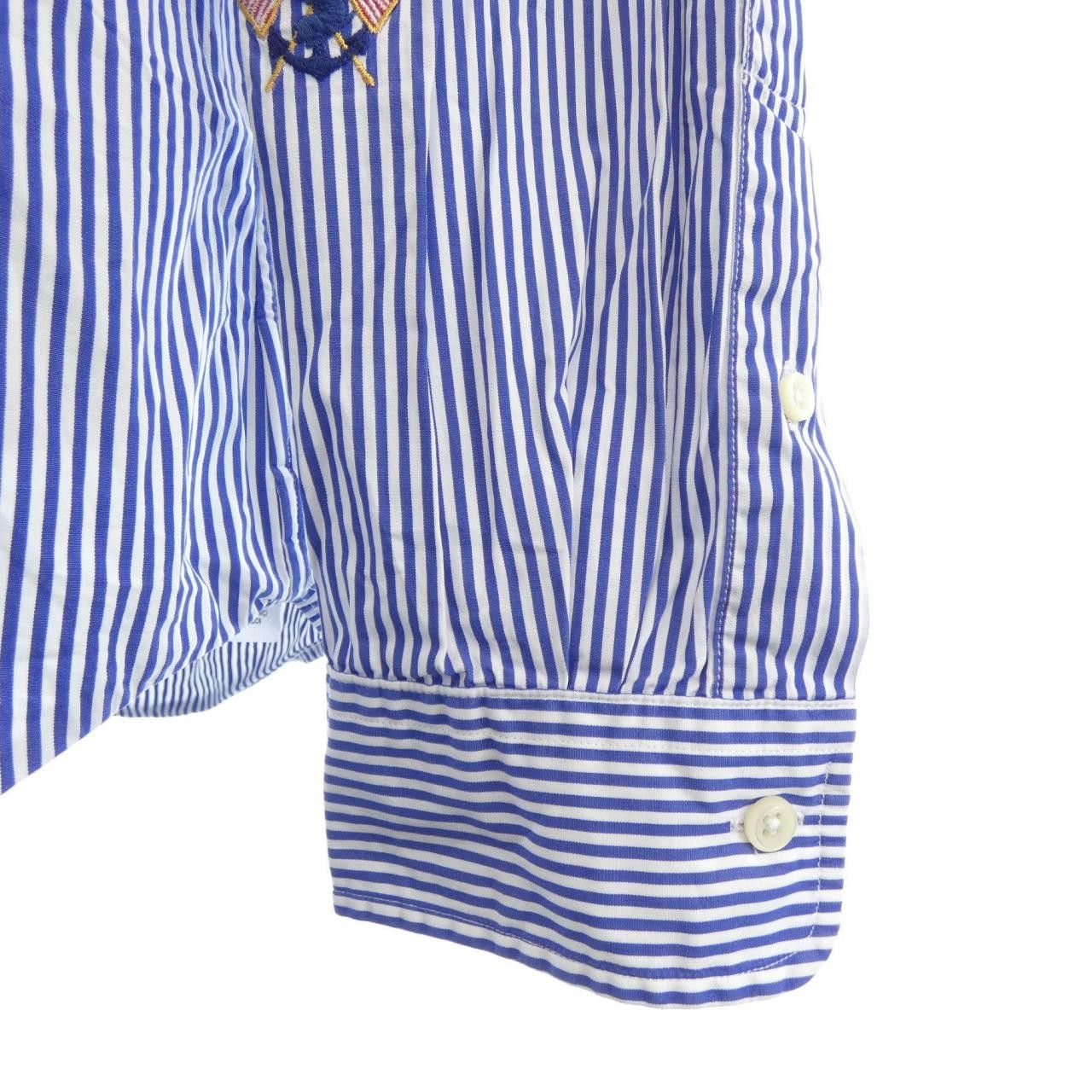 Ralph Lauren Ralph Lauren Ralph Lauren Stripe Shirt Textile Dress Shirt DUTY FREE for USA Size ONE SIZE - 6 Thumbnail