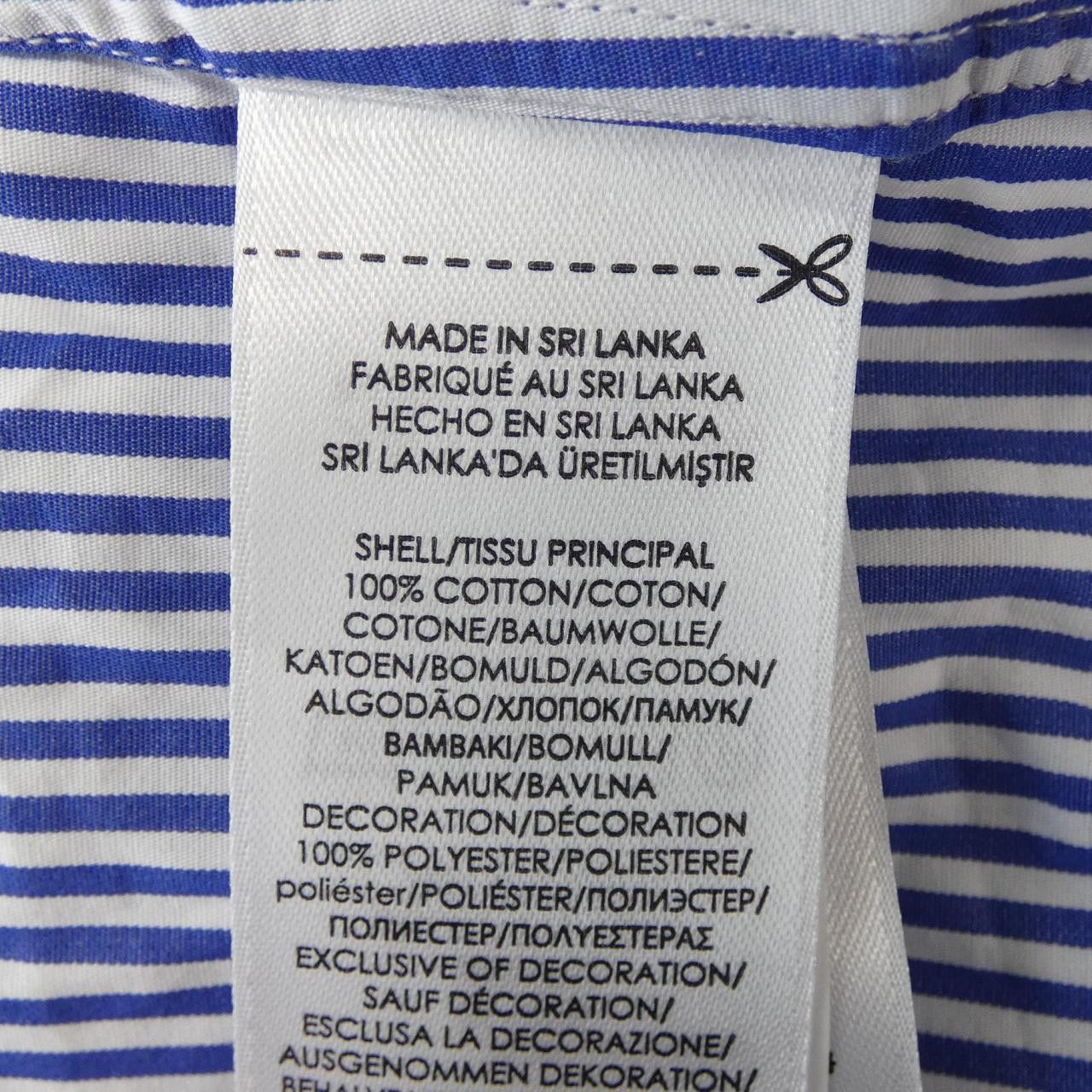 Ralph Lauren Ralph Lauren Ralph Lauren Stripe Shirt Textile Dress Shirt DUTY FREE for USA Size ONE SIZE - 3 Thumbnail