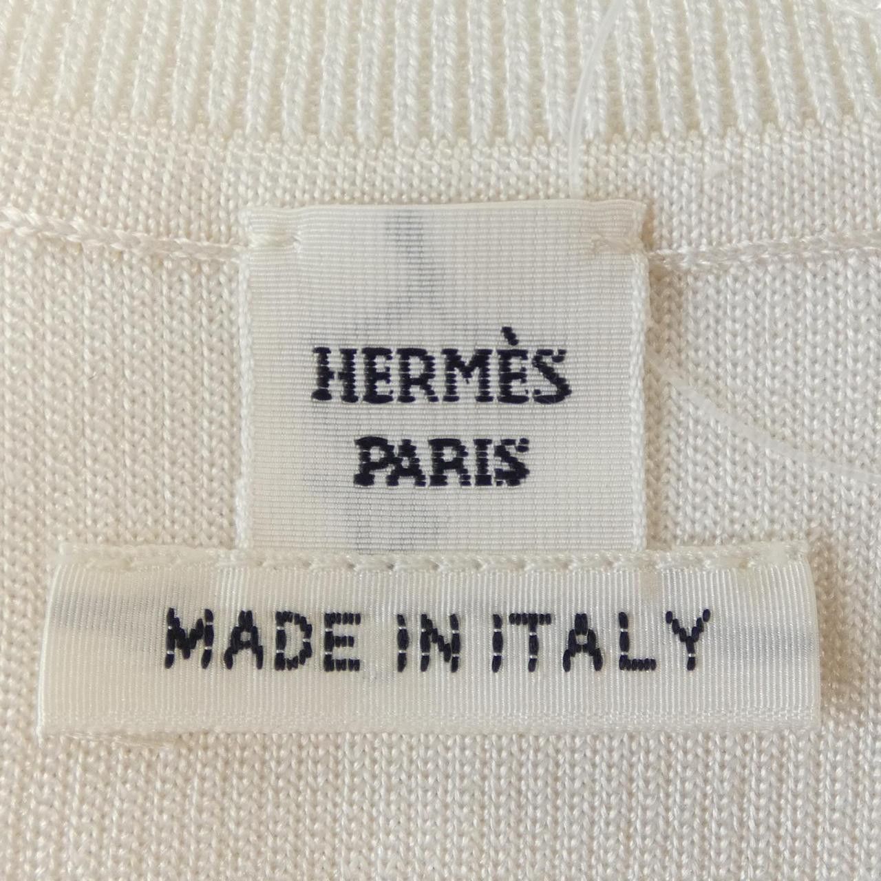 Hermes Hermes Hermes Ribbed Knit Top Textile Tops DUTY FREE for USA Size ONE SIZE - 5 Thumbnail