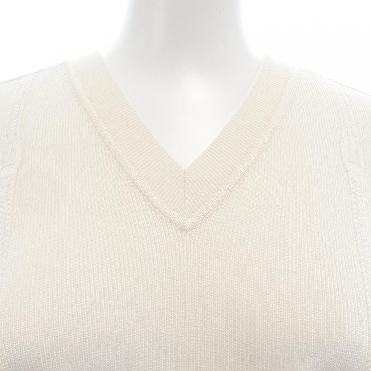 Hermes Hermes Hermes Ribbed Knit Top Textile Tops DUTY FREE for USA Size ONE SIZE - 6 Thumbnail