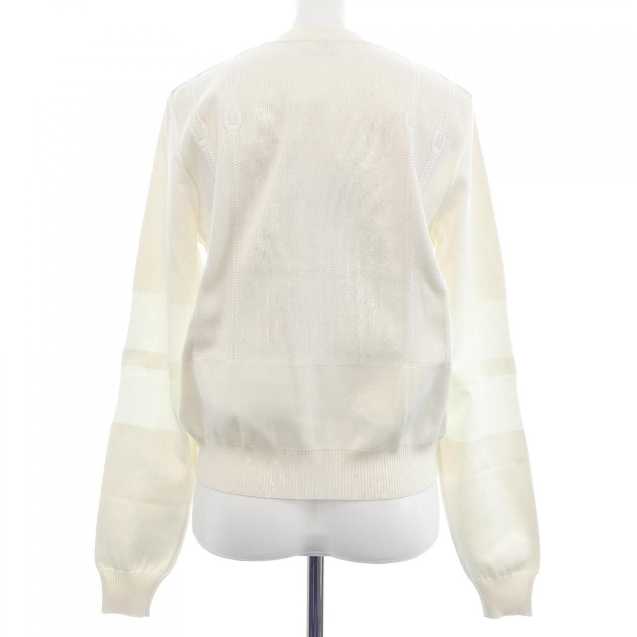 Hermes Hermes Hermes Ribbed Knit Top Textile Tops DUTY FREE for USA Size ONE SIZE - 2 Thumbnail