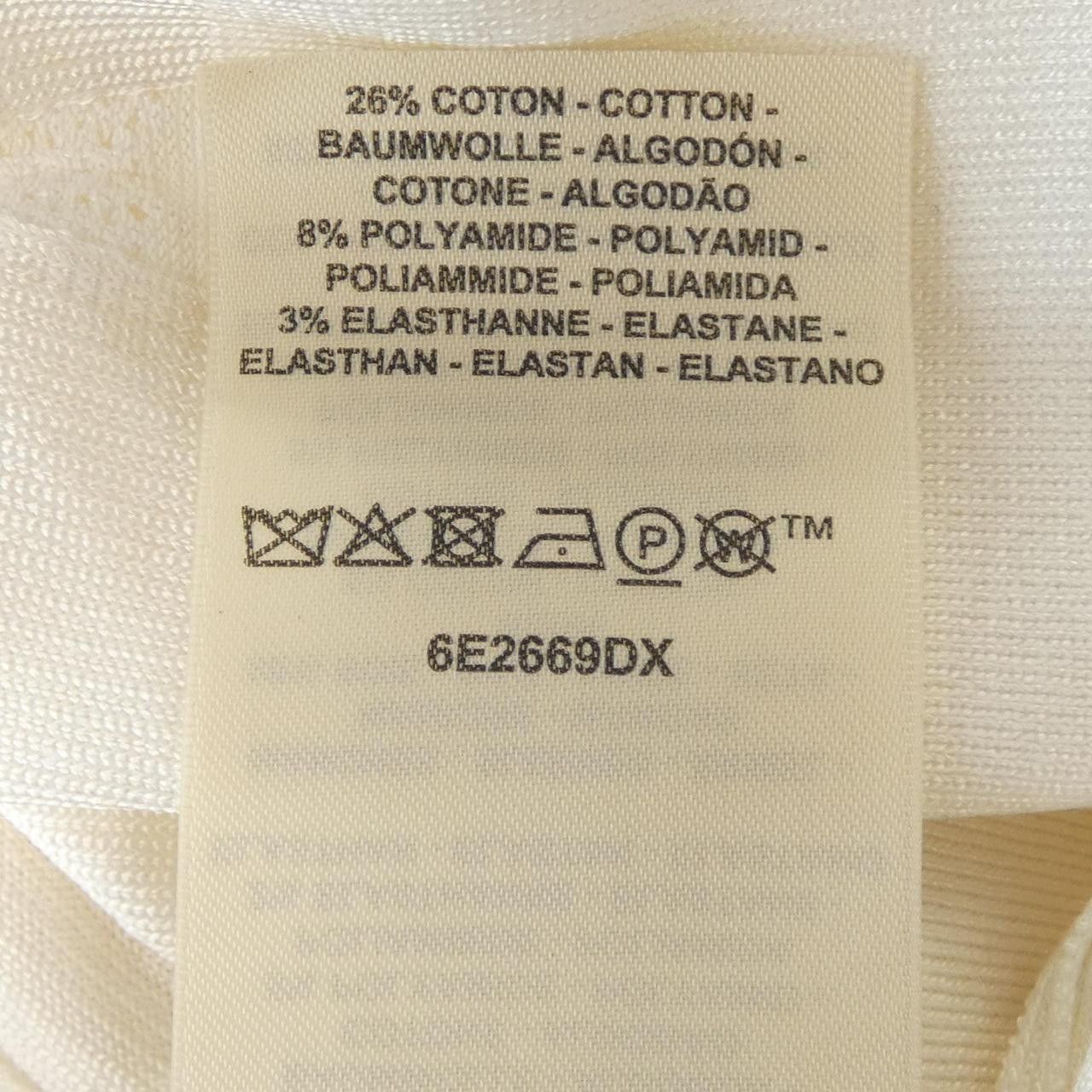 Hermes Hermes Hermes Ribbed Knit Top Textile Tops DUTY FREE for USA Size ONE SIZE - 4 Thumbnail