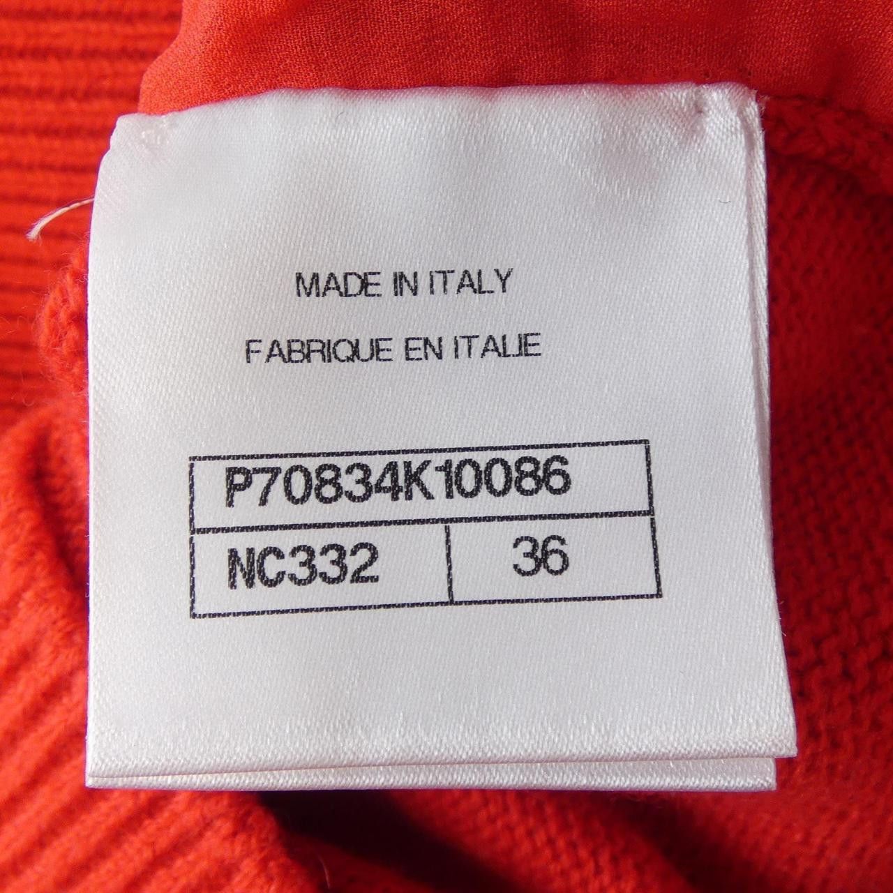 Chanel Chanel Chanel Cashmere Knit Textile Tops P70834K10086 DUTY FREE for USA Size ONE SIZE - 4 Thumbnail