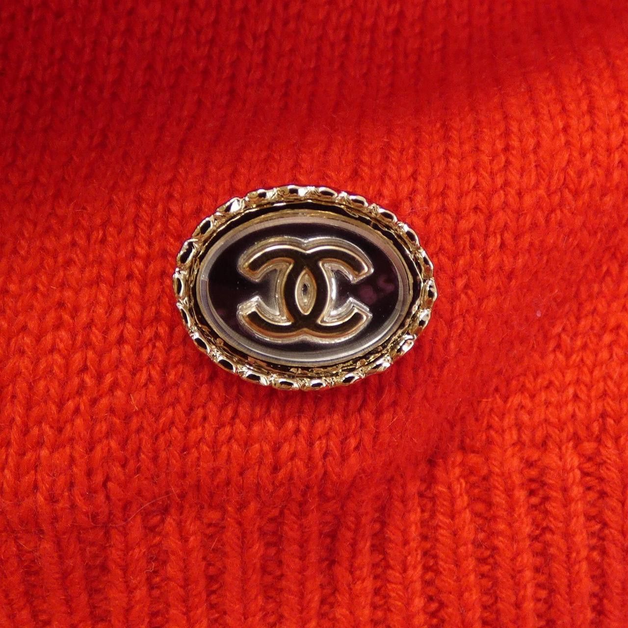 Chanel Chanel Chanel Cashmere Knit Textile Tops P70834K10086 DUTY FREE for USA Size ONE SIZE - 8 Thumbnail
