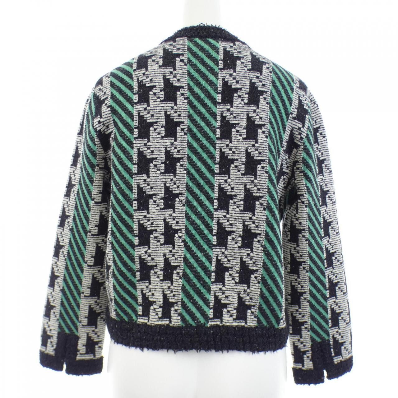 Chanel Chanel Chanel LOOK60 Cashmere Blend Jacket Textile Outerwear P77453K11195 DUTY FREE for USA Size ONE SIZE - 2 Thumbnail