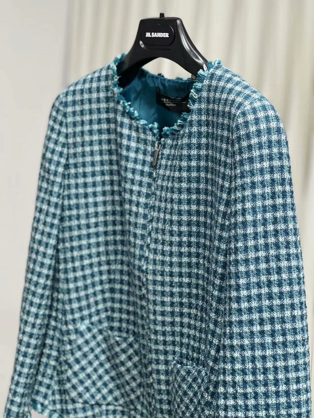 Weekend Max Mara MAXMARA Weekend Tweed Jacket Size XS / US 0-2 / IT 36-38 - 2 Thumbnail