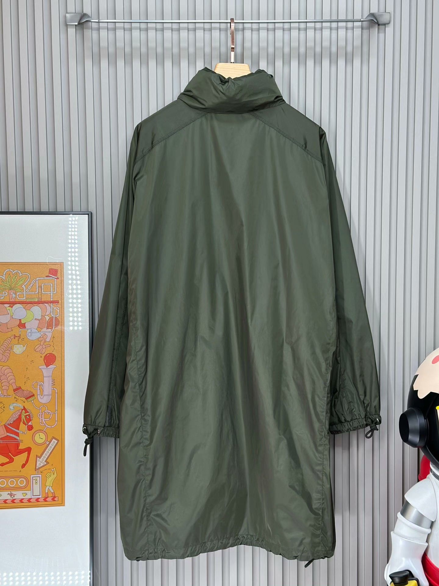 Bottega Veneta Bottega Veneta Green Hooded Parka Size US M / EU 48-50 / 2 - 2 Thumbnail