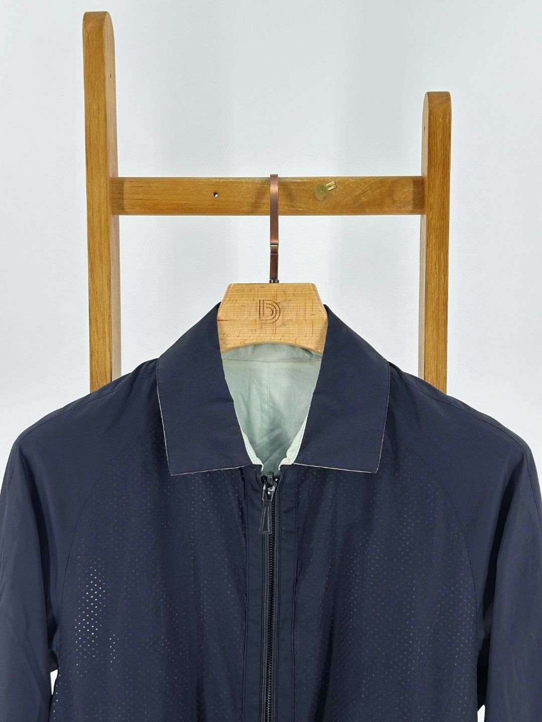 Ermenegildo Zegna Ermenegildo Zegna Dark Blue Casual Jacket Size US S / EU 44-46 / 1 - 3 Thumbnail