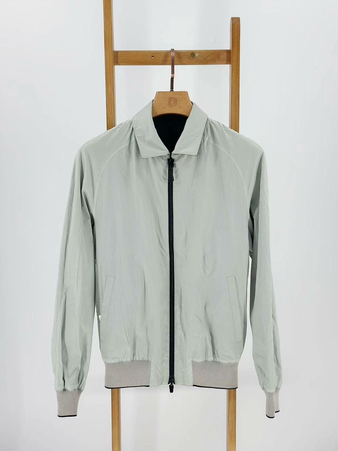Ermenegildo Zegna Ermenegildo Zegna Dark Blue Casual Jacket Size US S / EU 44-46 / 1 - 5 Thumbnail