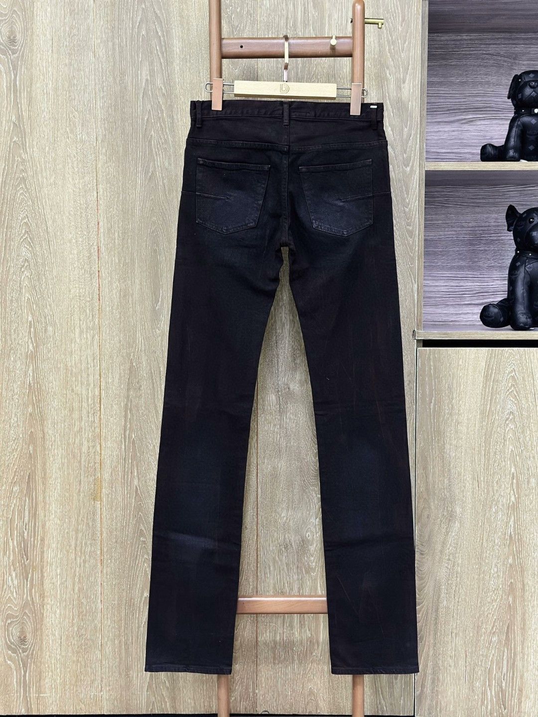 Dior DIOR Burgundy Casual Jeans Size US 29 - 2 Thumbnail