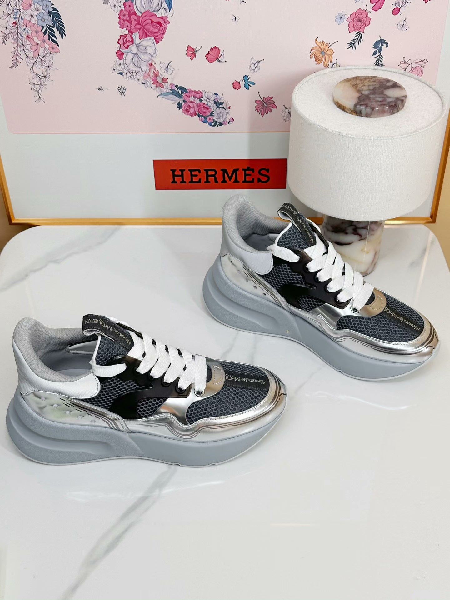 Alexander McQueen Alexander McQueen Men's Casual Sneakers Size US 10 / EU 43 - 3 Thumbnail