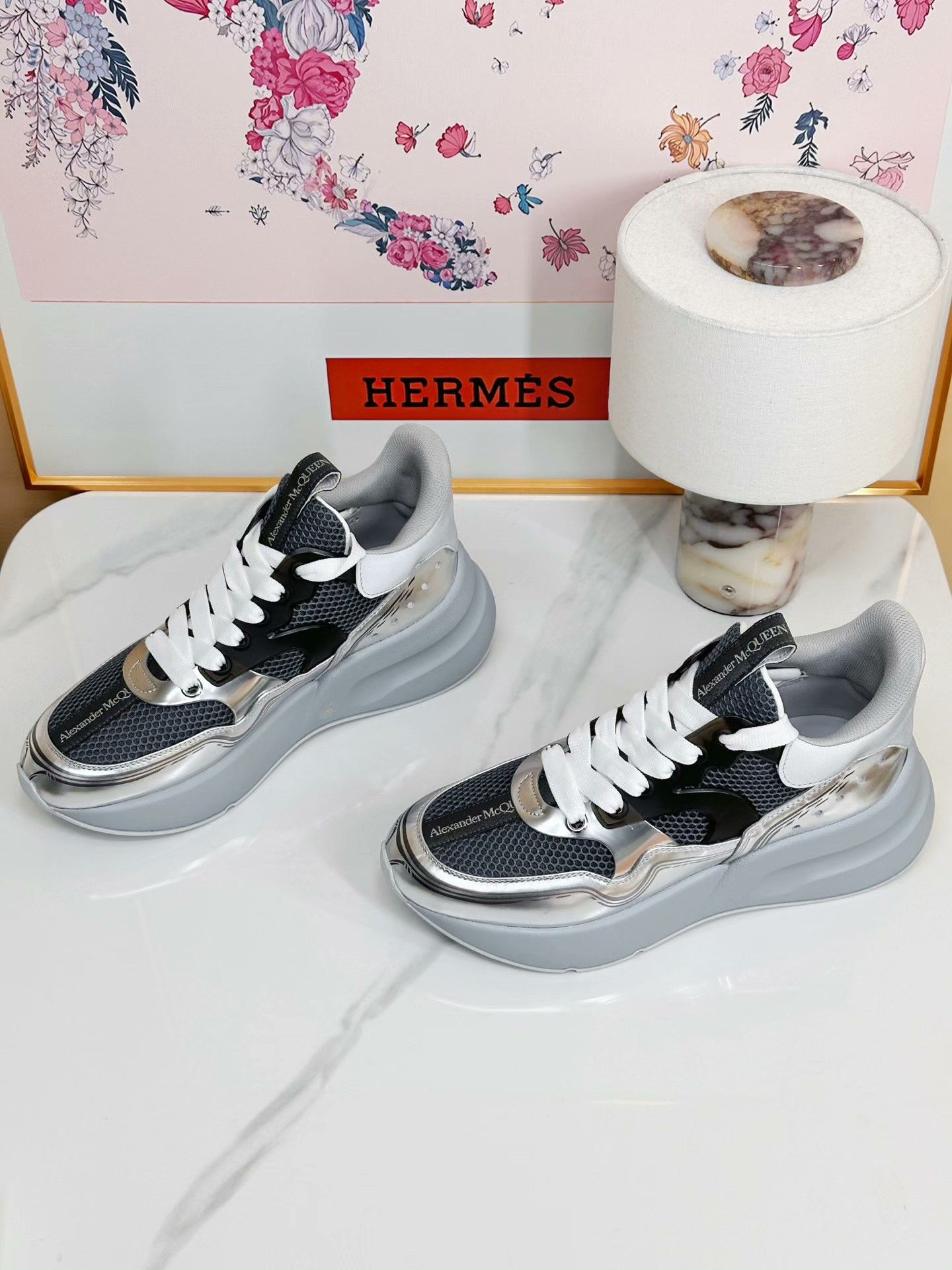 Alexander McQueen Alexander McQueen Men's Casual Sneakers Size US 10 / EU 43 - 2 Thumbnail