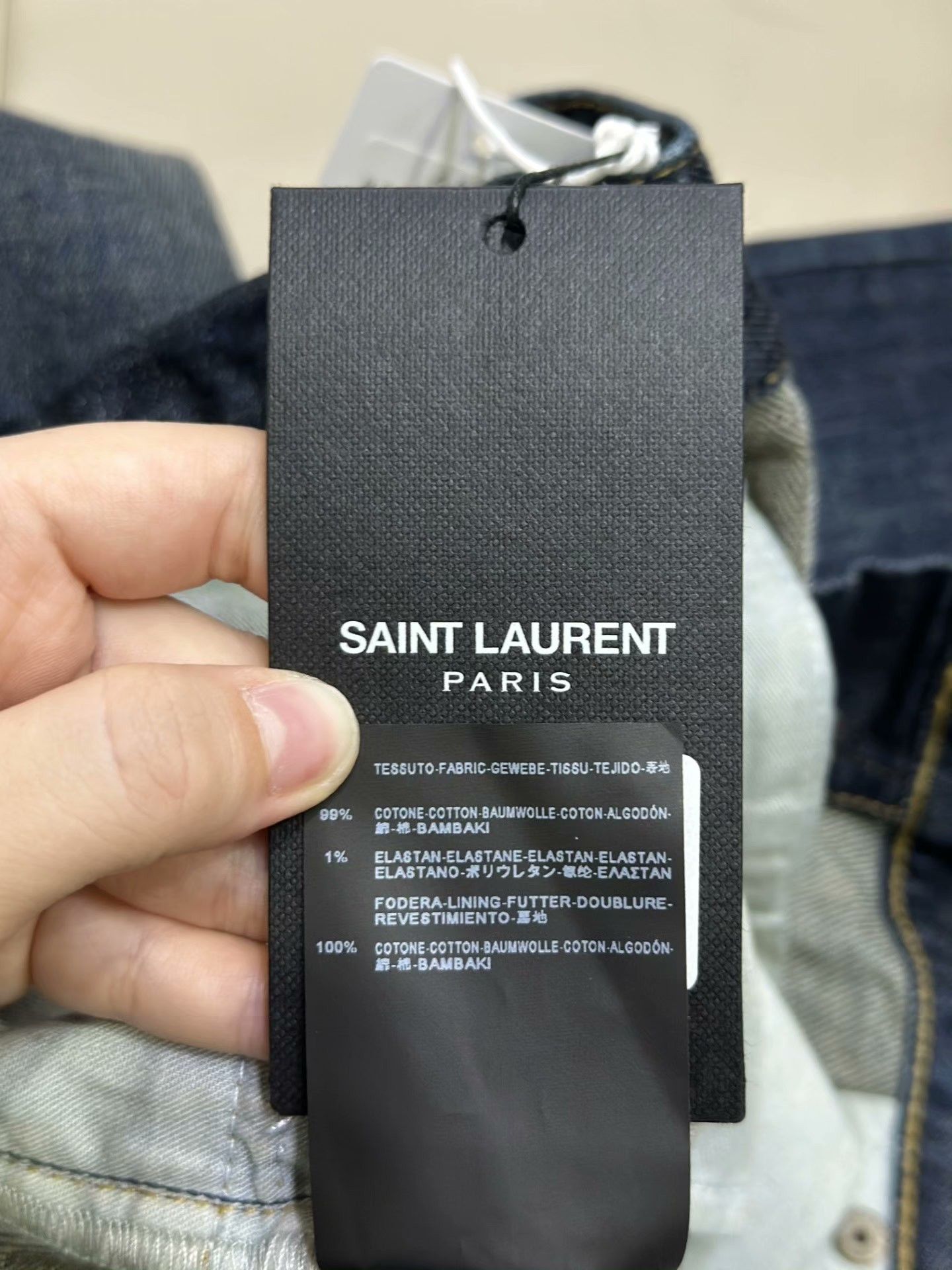 Saint Laurent Paris SAINT LAURENT Blue Casual Jeans Size US 30 / EU 46 - 6 Thumbnail