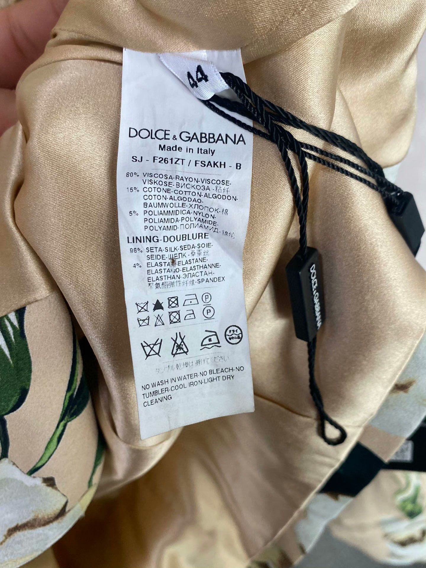 Dolce & Gabbana Dolce & Gabbana Classic Lily Women's Coat Size M / US 6-8 / IT 42-44 - 7 Thumbnail