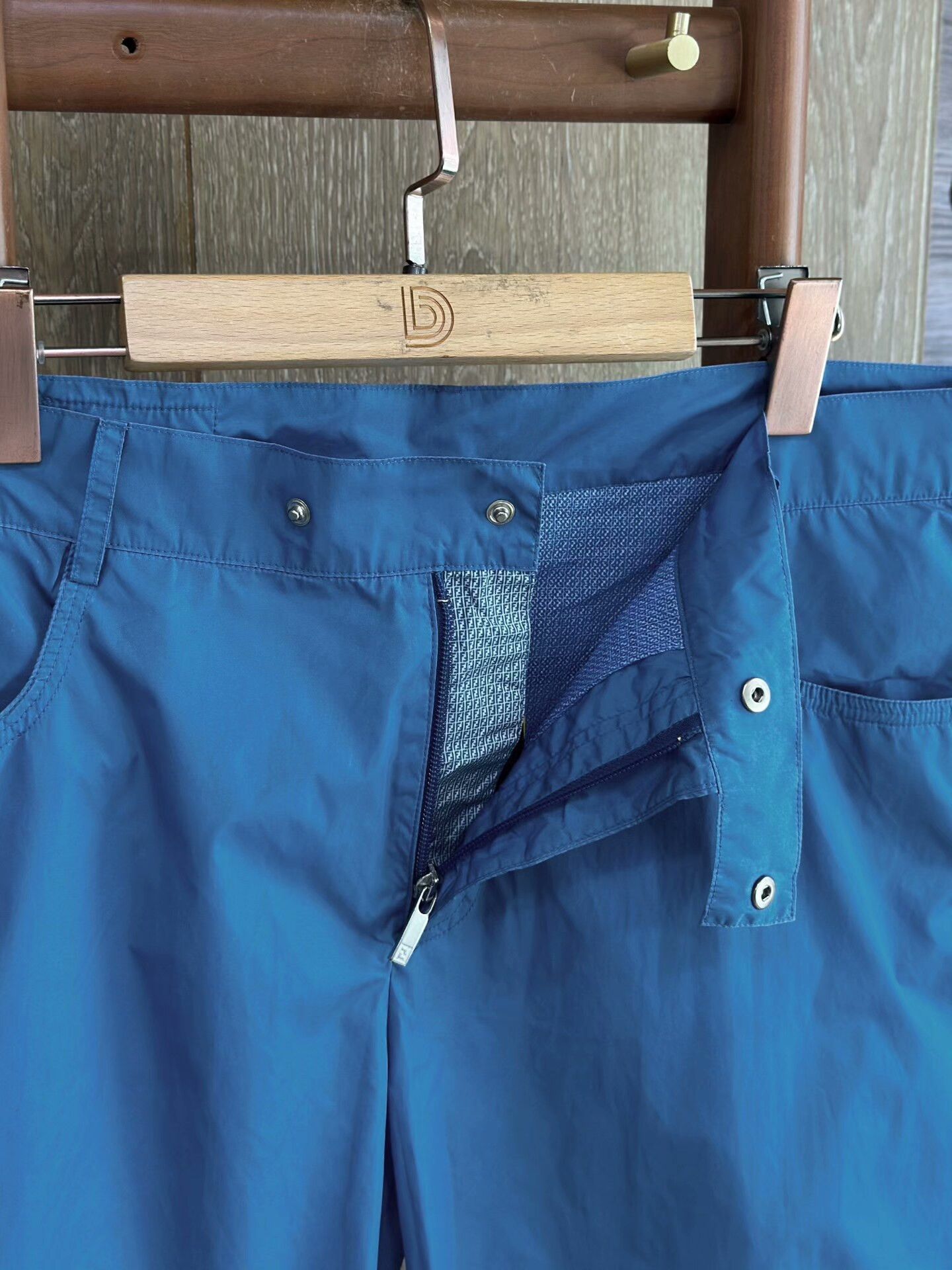 Fendi FENDI Light Blue Casual Shorts Size US 34 / EU 50 - 4 Thumbnail