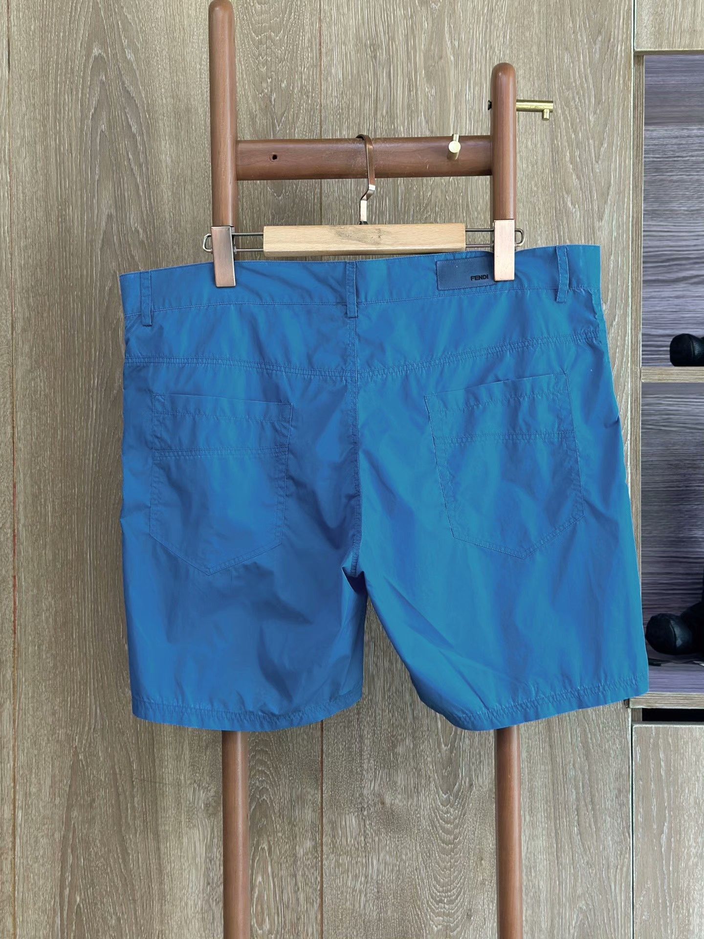 Fendi FENDI Light Blue Casual Shorts Size US 34 / EU 50 - 2 Thumbnail