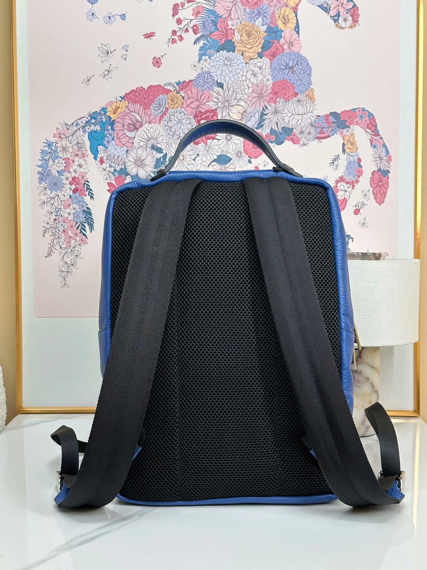 Fendi FENDI Blue Casual Backpack Size ONE SIZE - 3 Thumbnail