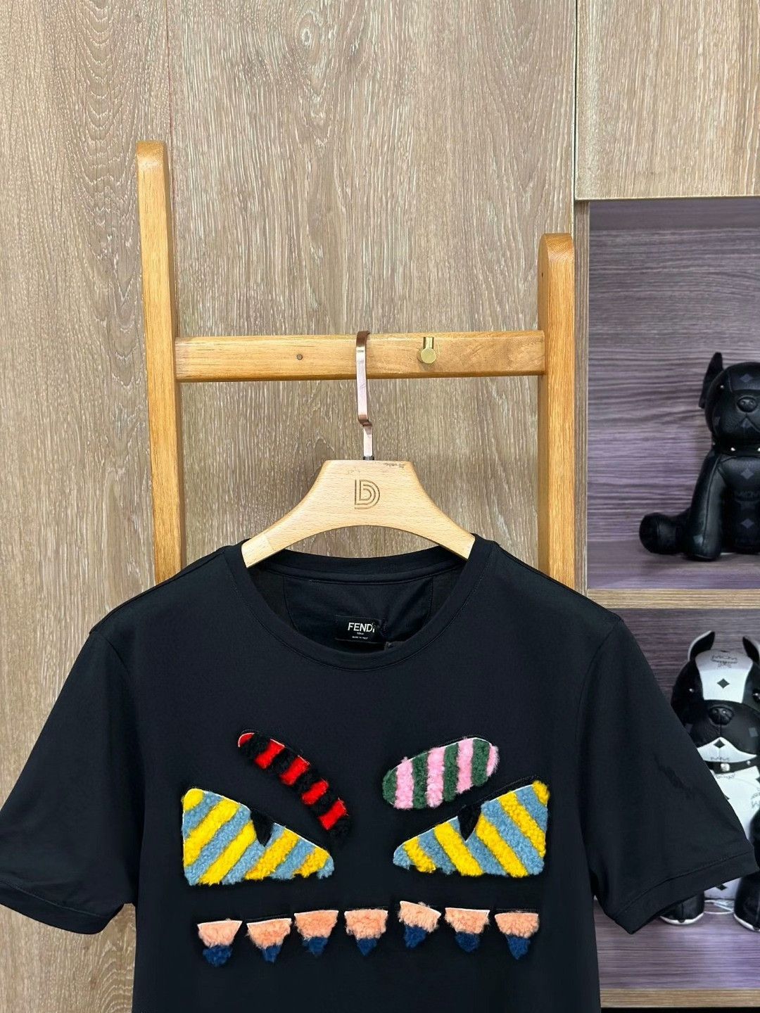 Fendi FENDI Black Devil Crew Neck T-Shirt Size US S / EU 44-46 / 1 - 3 Thumbnail